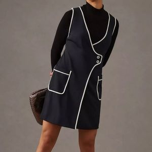 Maeve Pinafore Wrap Dress Size Medium